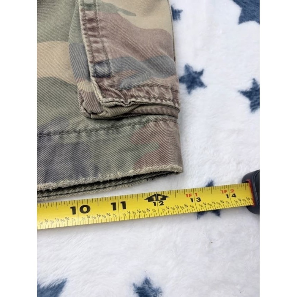 Hollister Cargo Shorts Mens 34 Camo Camouflage Utility Pockets Casual - Picture 6 of 8
